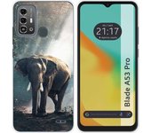 Funda Silicona Zte Blade A53 Pro Elefante