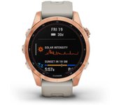 Fenix ??7S Solar Reloj Inteligente 1.2 pulgadas pulgadas Pantalla Táctil Impermeable Bluetooth Android Blanco Rosa