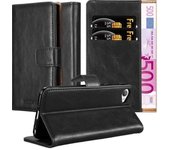 Funda Libro para HTC Desire 12 en NEGRO GRAFITO - Cubierta Proteccion con Cierre Magnetico, Tarjetero y Funcion de Suporte - Etui Case Cover Carcasa
