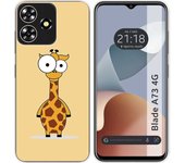 Funda Silicona Zte Blade A73 4G Jirafa