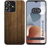 Funda Silicona Zte Blade A73 4G Madera