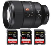 FE 135mm f/1.8 GM + 3 SanDisk 64GB Extreme PRO UHS-II SDXC 300 MB/s + PDF  pulgadas pulgadas20 TÉCNICAS PARA MEJORAR
