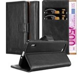 Funda Libro para Honor 6 PLUS en NEGRO GRAFITO - Cubierta Proteccion con Cierre Magnetico, Tarjetero y Funcion de Suporte - Etui Case Cover Carcasa