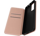 Funda Solapa Xiaomi 12 Lite Cartera Soporte de vídeo rosa