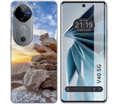 Funda Silicona Vivo V40 5G Sunset