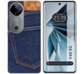 Funda Silicona Vivo V40 5G Vaquero