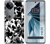 Funda Silicona Vivo V40 5G Snow Camuflaje