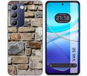 Funda Silicona Vivo V40 SE 5G Ladrillo 03