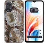 Funda Silicona Oppo A18 Mármol 14