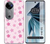 Funda Silicona Vivo V40 5G Flores