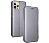 Funda Flip Cover iPhone 12 Pro Max Elegance Plata