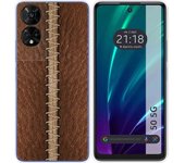 Funda Silicona TCL 50 5G Cuero 01