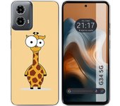 Funda Silicona Motorola Moto G34 5G Jirafa