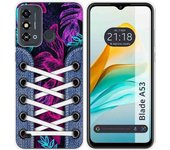 Funda Silicona Zte Blade A53 Zapatillas 07