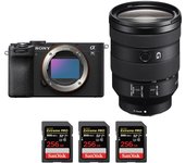 A7C II Negro + FE 24-105mm f/4 G OSS + 3 SanDisk 256GB Extreme PRO UHS-II SDXC 300 MB/s + PDF MCZ DI