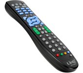 Mando a Distancia Universal TV Satélite DVD CBL Audio VCR 10m Alcance Negro