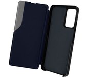 Funda Xiaomi Poco M4 Pro 5G y Redmi Note 11S 5G Ventana Soporte Vídeo Azul