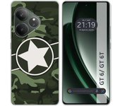 Funda Silicona Realme GT 6 / GT 6T 5G Camuflaje 01