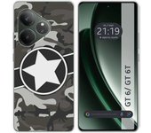 Funda Silicona Realme GT 6 / GT 6T 5G Camuflaje 02