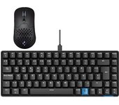 Pack gaming hiditec teclado mecÁnico inalÁmbrico gm1k + ratÓn inalÁmbrico gx30 pro wireless