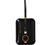 Powerbank 15000mAh Puerto USB 22.5W Cables USB-C y Lightning Pantalla LED