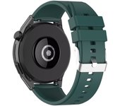 Correa Huawei Watch GT Runner Hebilla plateada Silicona reforzada verde