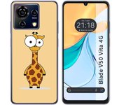 Funda Silicona Zte Blade V50 Vita 4G Jirafa