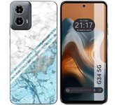 Funda Silicona Motorola Moto G34 5G Mármol 02