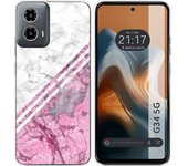 Funda Silicona Motorola Moto G34 5G Mármol 03