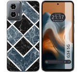 Funda Silicona Motorola Moto G34 5G Mármol 06