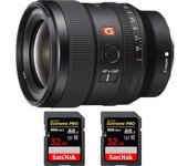 FE 24mm f/1.4 GM + 2 SanDisk 32GB Extreme PRO UHS-II SDXC 300 MB/s + PDF  pulgadas pulgadas20 TÉCNICAS PARA MEJORAR