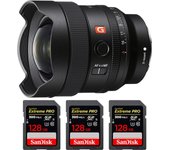 FE 14mm f/1.8 GM + 3 SanDisk 128GB Extreme PRO UHS-II SDXC 300 MB/s + PDF  pulgadas pulgadas20 TÉCNICAS PARA MEJORAR