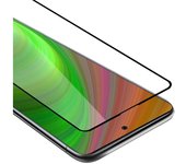 Pelicula Protectora para Samsung Galaxy A71 en TRANSPARENTE con NEGRO - Pantalla de Vidrio Templado Cobertura Completa (Tempered) Compatible 3D con Dureza 9H