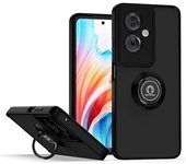 Funda Borde Negro y Anillo Oppo A79 5G