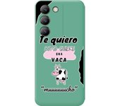 Funda Silicona Líquida Verde Vivo V40 SE 5G Vaca