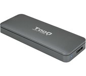 TooQ TQE-2281G caja para disco duro externo Caja externa para unidad de estado sólido (SSD) Gris M.2