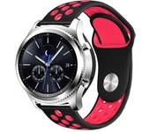 Correa Deportiva Amazfit GTR Mini 43mm - Negro / Rojo