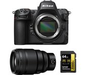 Z8 Cuerpo+ Z 85mm f1.2 S NIKKOR+Lexar 64GB Tarjeta de memoria profesional 2000x UHS-II SDXC