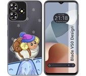 Funda Transparente Zte Blade V50 Design 4G Cabra