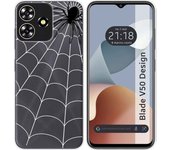 Funda Transparente Zte Blade V50 Design 4G Araña