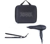 LIVOO DOS170 Set de peluquería Secador y Plancha - Secador 2 velocidades, 3 temperaturas - Plancha p