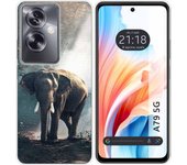 Funda Silicona Oppo A79 5G Elefante