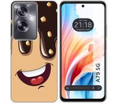Funda Silicona Oppo A79 5G Helado Chocolate