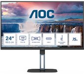 AOC V5 24V5C 60,5 cm (23.8 pulgadas pulgadas) 1920 x 1080 Pixeles Full HD LED Negro