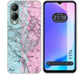Funda Silicona Vivo Y17s Mármol 08