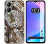 Funda Silicona Vivo Y17s Mármol 14