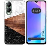 Funda Silicona Vivo Y17s Mármol 11