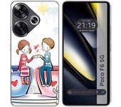 Funda Silicona Xiaomi Poco F6 5G Café