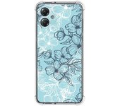 Funda Antigolpes Motorola Moto G54 5G Flores 03