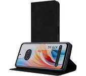Funda Polipiel con tarjetero Oppo A79 5G Negra
